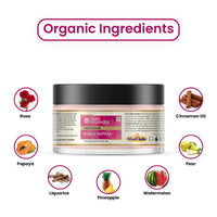 Khadi Organique Rose & Papaya Face Scrub 50 gm