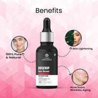Khadi Organique Rosehip Face Serum For Radiant Glow 30 ml
