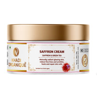 Khadi Organique Saffron & Green Tea Cream 50 gm