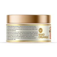 Khadi Organique Anti Wrinkle Cream With Saffron & Papaya 50 gm