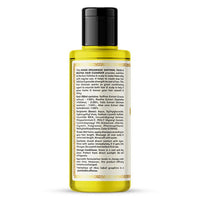 Khadi Organique Saffron, Tulsi & Reetha Hair Cleanser 210 ml