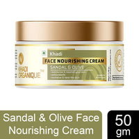 Khadi Organique Sandal & Olive Face Nourishing Cream 50 gm
