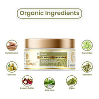 Khadi Organique Sandal & Olive Face Nourishing Cream 50 gm
