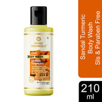 Khadi Organique Sandal & Turmeric Body Wash 210 ml
