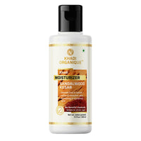 Khadi Organique Sandalwood Kesar Moisturizer 210 ml