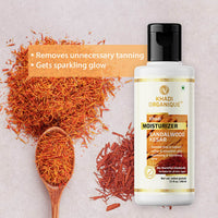 Khadi Organique Sandalwood Kesar Moisturizer 210 ml