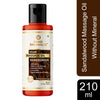 Khadi Organique Sandalwood Massage Oil 210 ml