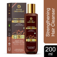 Khadi Organique Strengthening Hair Cleanser 200 ml