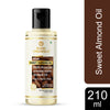 Khadi Organique Cold Pressed Sweet Almond Oil 210 ml