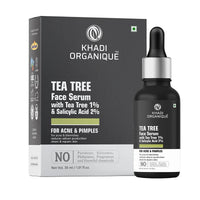 Khadi Organique Tea Tree Face Serum With Tea Tree 1% & Salicylic Acid 2% 30 ml