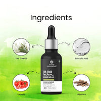 Khadi Organique Tea Tree Face Serum With Tea Tree 1% & Salicylic Acid 2% 30 ml