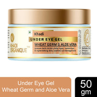 Khadi Organique Under Eye Gel With Wheat Germ and Aloe Vera 50 gm
