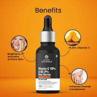 Khadi Organique Vitamin C 10% & B3 2% Face Serum 30 ml