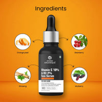 Khadi Organique Vitamin C 10% & B3 2% Face Serum 30 ml