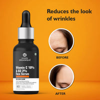 Khadi Organique Vitamin C 10% & B3 2% Face Serum 30 ml