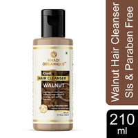 Khadi Organique Walnut Hair Cleanser 210 ml