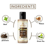 Khadi Organique Walnut Hair Cleanser 210 ml