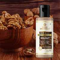 Khadi Organique Walnut Hair Cleanser 210 ml