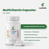 Leeforia Multivitamin for Men 60 Veg Capsules | Zinc, Magnesium, Vitamins B, C, A & E | Energy, Immunity & Overall Wellness