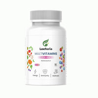 Leeforia Women’s Multivitamin 30 Capsules | Plant-Based with Biotin, Zinc, Vitamin C & D3 | Immunity, Hair, Skin & Bone Support