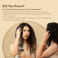 La Pink Lemon Ginger Shampoo with White Haldi to Control Dandruff & Soothe Itchy Scalp 250 ml