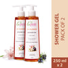 La Pink Lily Blossom Shower Gel with White Haldi for Soothing and Calming Skin Pack of 2