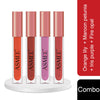 Asmee Liquid Lipstick Orange Lily | Maroon Petunia | Iris Purple | Fire Opal