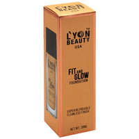 Lyon Beauty USA Fit And Glow Foundation 02 Sand Sable 30 ml