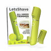 LetsShave All Under Trimmer Pro for Women, Bikini & Private Area Trimmer, Skin-Safe Gold Titanium Blades, 90Min Runtime, Waterproof Body Groomer