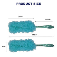 Majestique Long Handle Bath Loofah Assorted 1 Piece