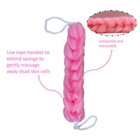 Majestique Mesh Bath Belt Shower Sponge Assorted 1 Piece