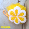 Majestique Cleanse Flower Loofah Mesh Bath 1 Piece