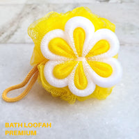 Majestique Cleanse Flower Loofah Mesh Bath 1 Piece