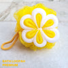 Majestique Cleanse Flower Loofah Mesh Bath 1 Piece