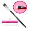 Majestique Tri Makeup Brush Set with Pouch Kit