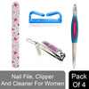 Majestique Professional 4 Pc Nails Grooming Kit Kit