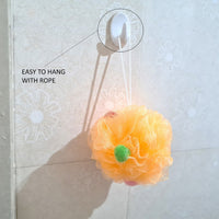 Majestique Loofah With Active Spheres Mesh Shower Sponge Assorted 1 Piece