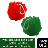 Majestique Exfoliating Bath Loofah Assorted Combo
