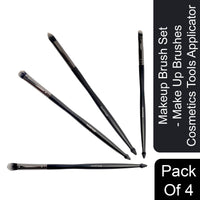 Majestique Quad Eye Makeup Brush Set Kit