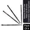 Majestique Quad Eye Makeup Brush Set Kit