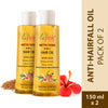 La Pink Methi Dana 8-in-1 Hair Oil with White Haldi for Hair Fall Control Pack of 2