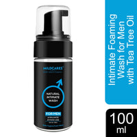 Mildcares Intimate Foaming Wash for Men with Tea Tree Oil 100 ml