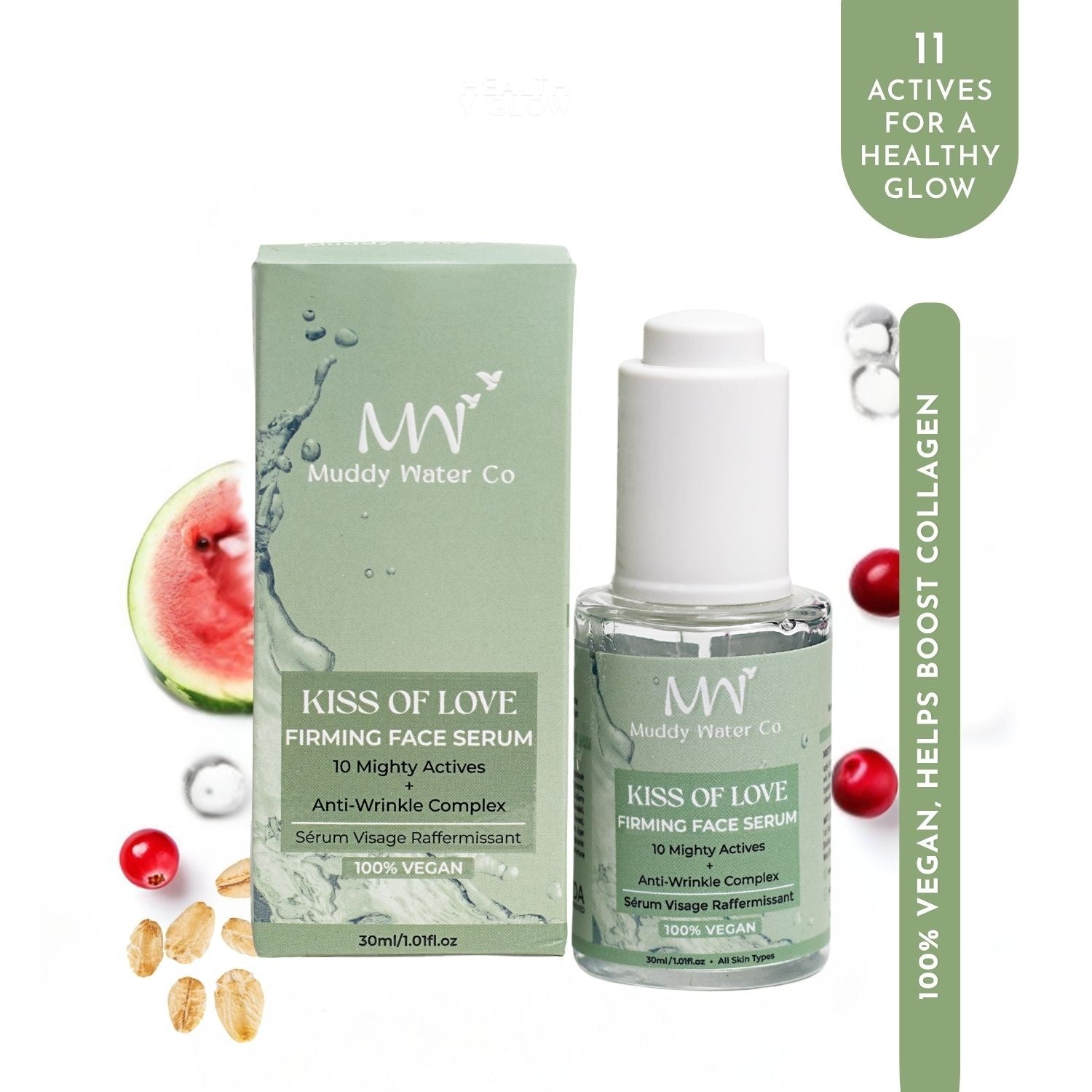 MUDDY WATER CO Kiss of Love - Firming Face Serum 30ml - 1