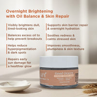 MUDDY WATER CO Good Graces - Overnight Radiance Cream - 5