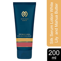 Mystique Earth Silk Serum Lotion White Lily And Mahua Butter 200 ml