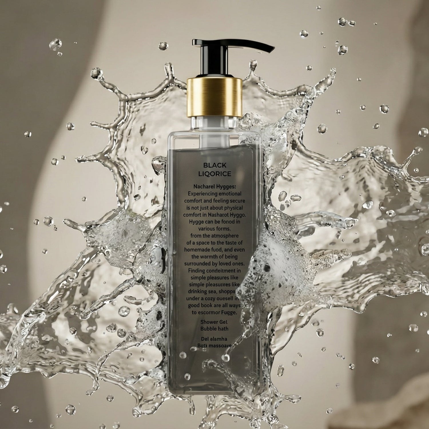 Nacharel Black Liquorice Body wash 300 ml - 1