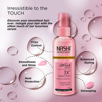 Nashi Camellia Seed Oil Hair Serum for Men & Women, Nourishes, Strengthens Hair, Improves Shine & Scalp Health (100ml)