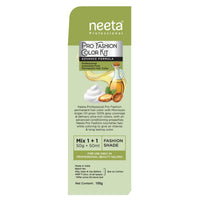 Neeta Fashion Color Kit Permanent Hair Color Burgundy 3.16