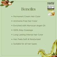 Neeta Fashion Color Kit Permanent Hair Color Burgundy 3.16