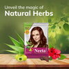 Neeta Hair Color Powder Natural Brown 15g with Herbs for Smooth Silky Hair